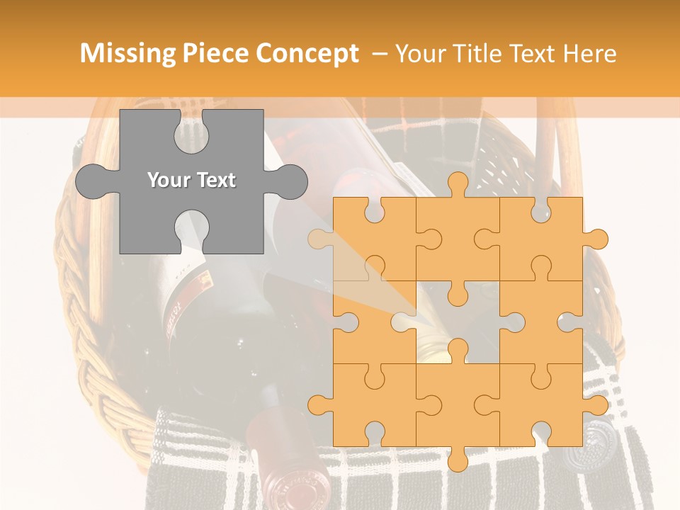 Picnic Hard Liquor Bunch PowerPoint Template