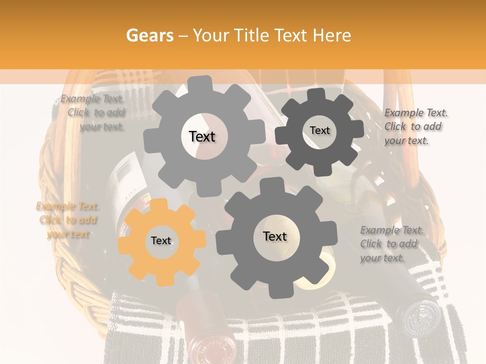 Picnic Hard Liquor Bunch PowerPoint Template