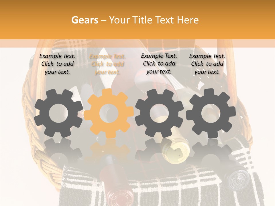 Picnic Hard Liquor Bunch PowerPoint Template