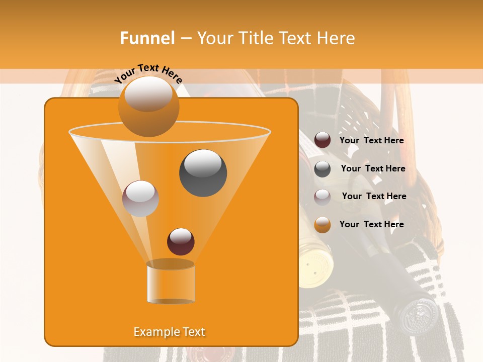 Picnic Hard Liquor Bunch PowerPoint Template