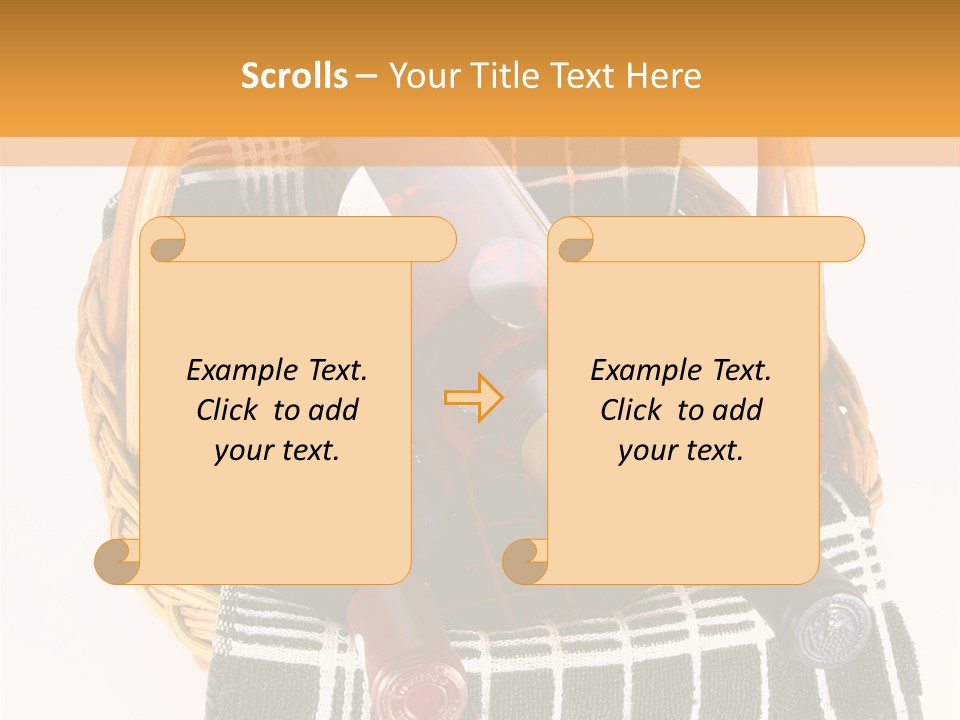 Picnic Hard Liquor Bunch PowerPoint Template
