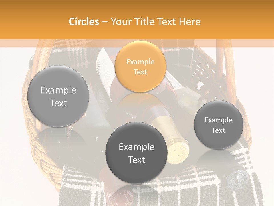 Picnic Hard Liquor Bunch PowerPoint Template