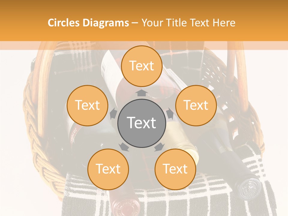 Picnic Hard Liquor Bunch PowerPoint Template