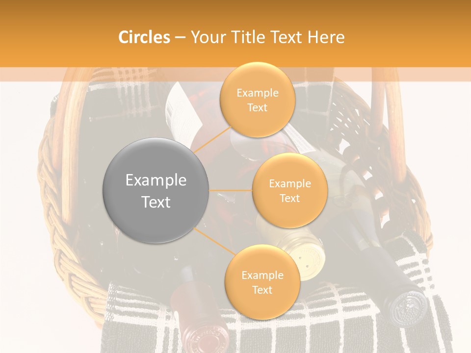 Picnic Hard Liquor Bunch PowerPoint Template