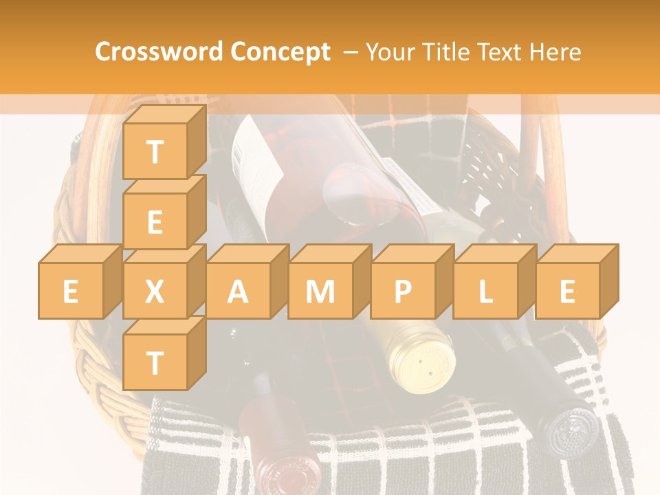 Picnic Hard Liquor Bunch PowerPoint Template