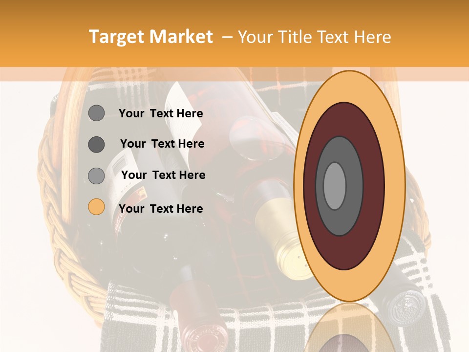 Picnic Hard Liquor Bunch PowerPoint Template