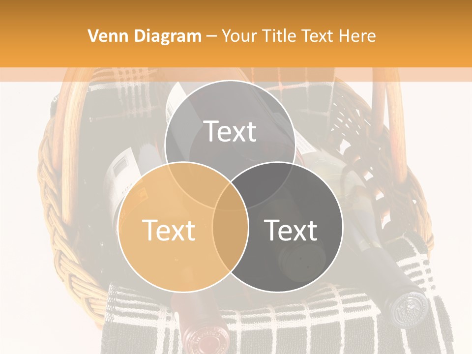 Picnic Hard Liquor Bunch PowerPoint Template