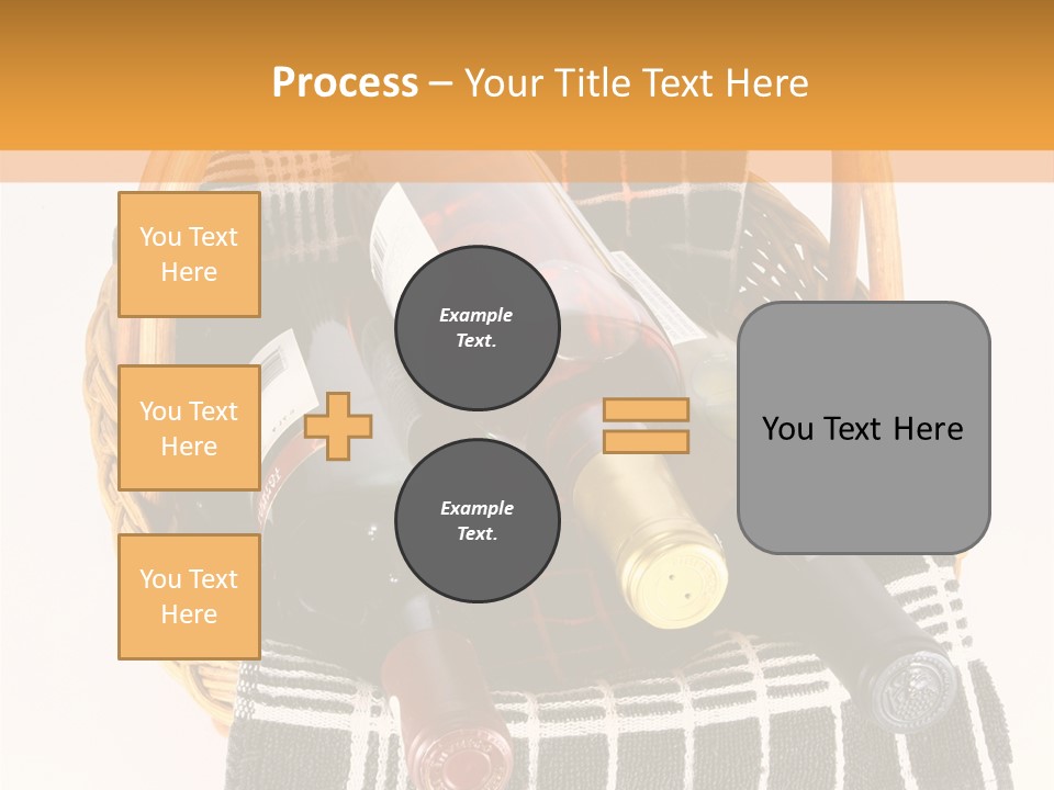 Picnic Hard Liquor Bunch PowerPoint Template