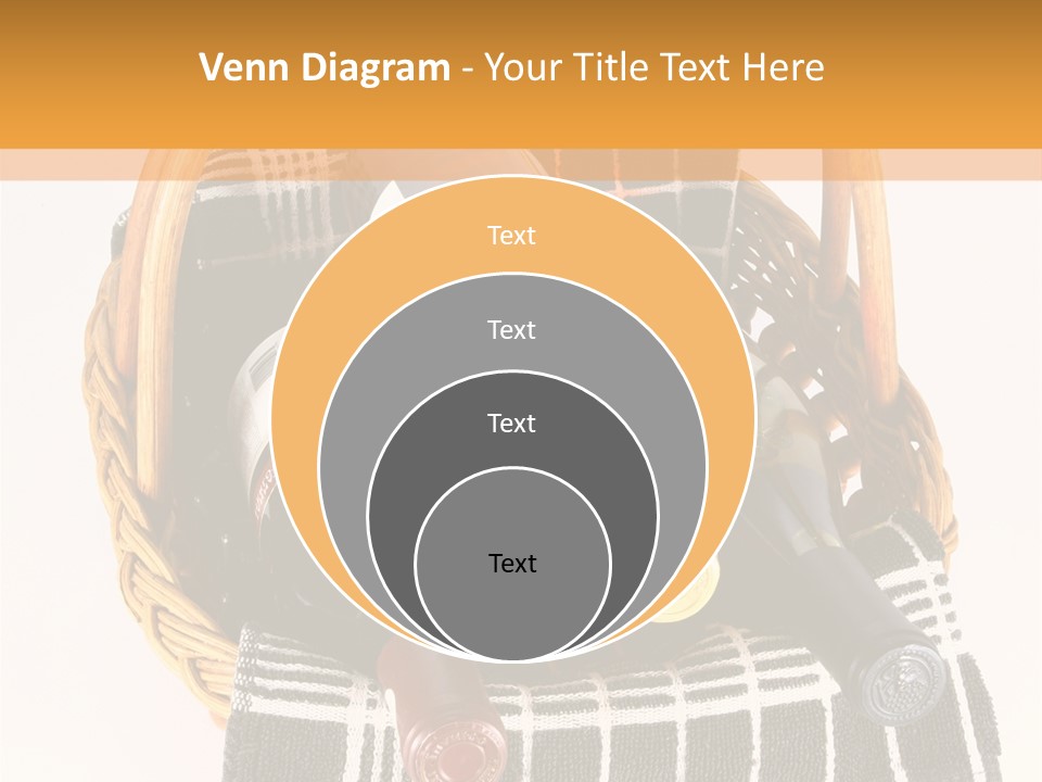 Picnic Hard Liquor Bunch PowerPoint Template