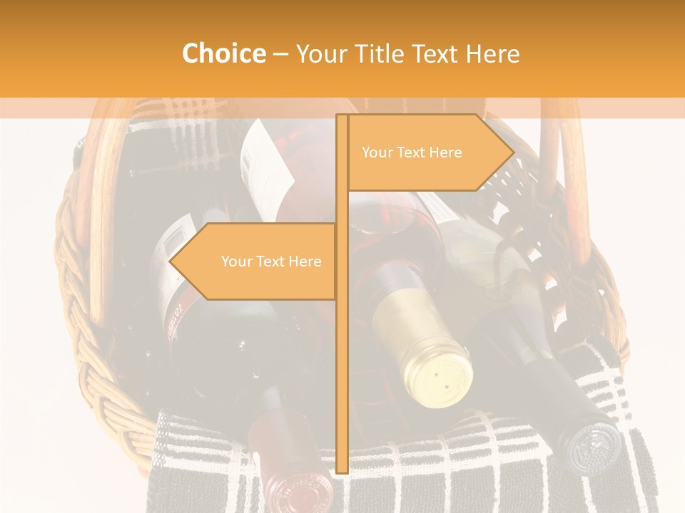 Picnic Hard Liquor Bunch PowerPoint Template