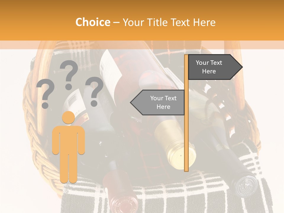 Picnic Hard Liquor Bunch PowerPoint Template