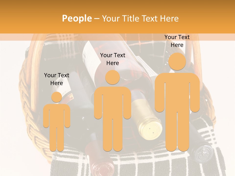 Picnic Hard Liquor Bunch PowerPoint Template