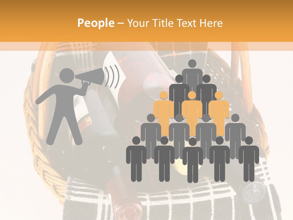 Picnic Hard Liquor Bunch PowerPoint Template