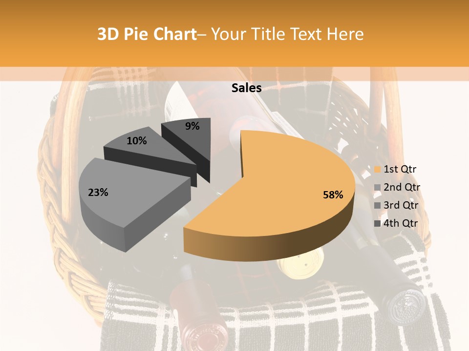 Picnic Hard Liquor Bunch PowerPoint Template