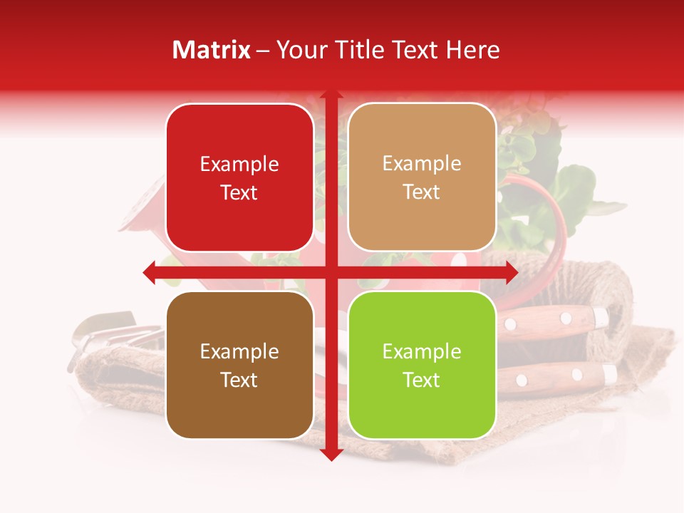 Skein Leaf Spring PowerPoint Template