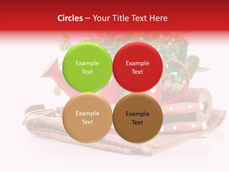 Skein Leaf Spring PowerPoint Template