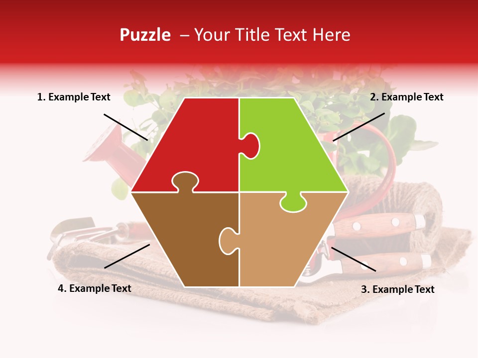 Skein Leaf Spring PowerPoint Template