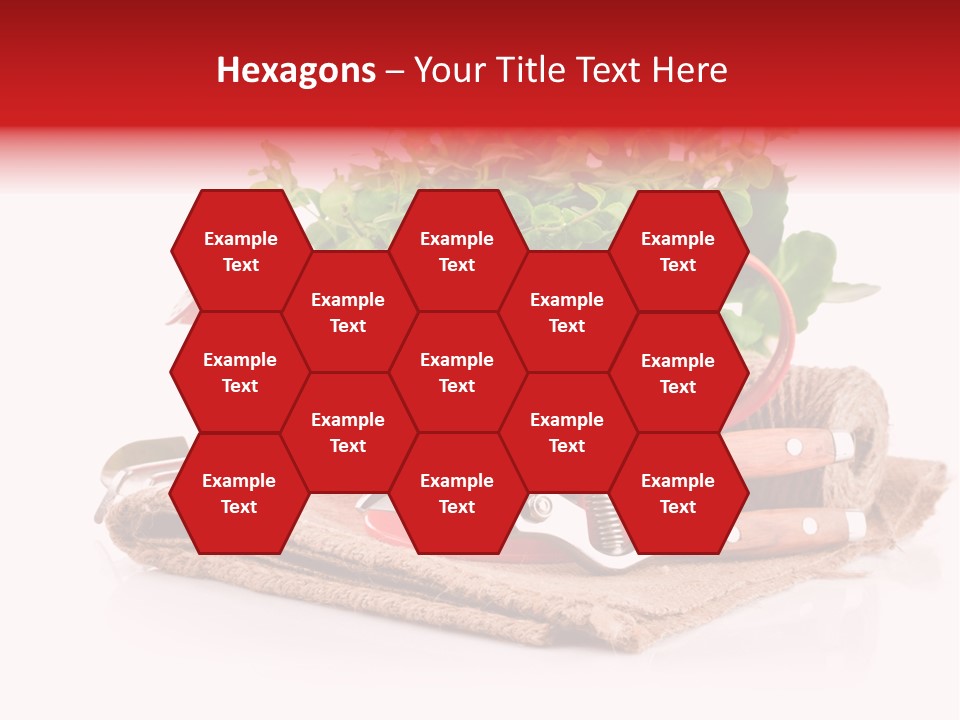 Skein Leaf Spring PowerPoint Template