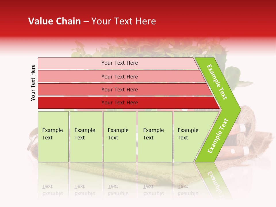 Skein Leaf Spring PowerPoint Template