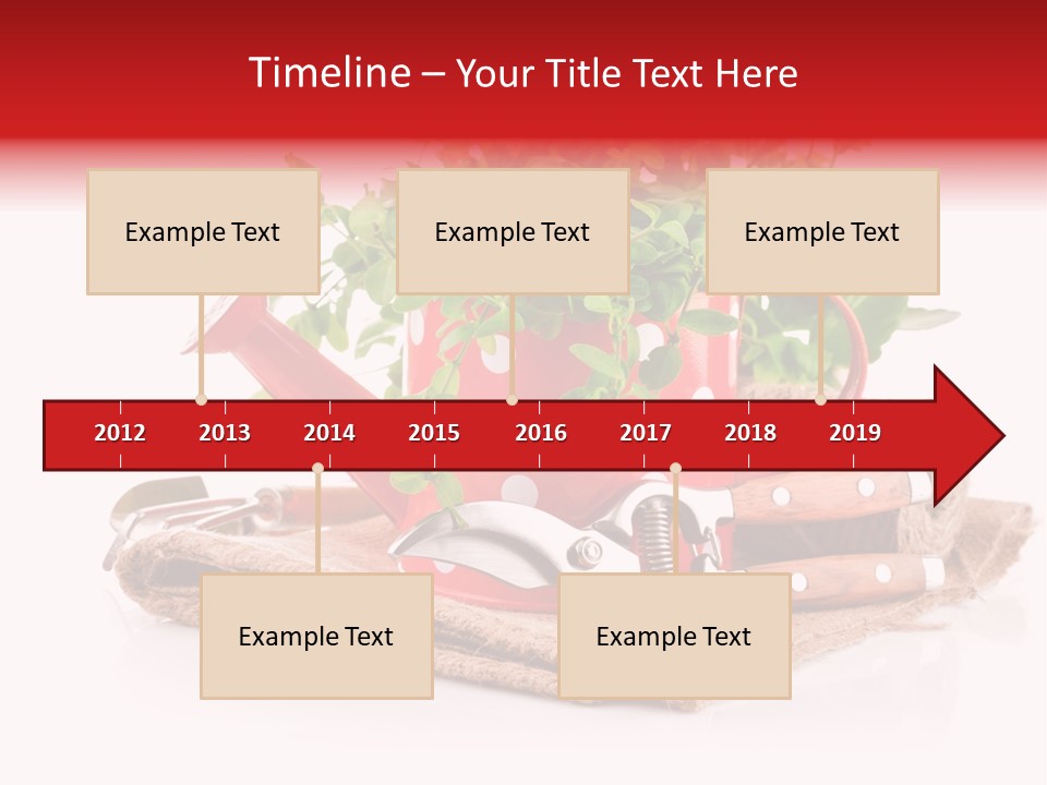Skein Leaf Spring PowerPoint Template