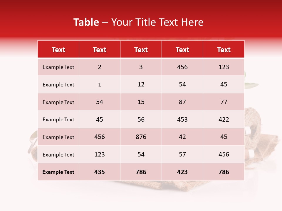 Skein Leaf Spring PowerPoint Template