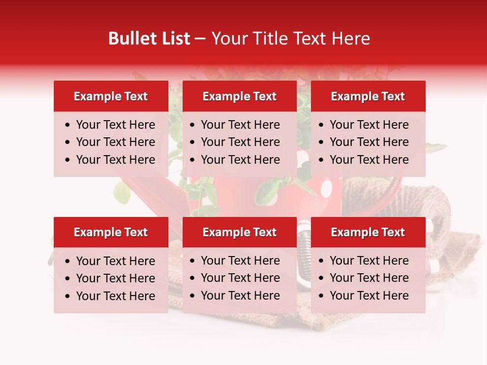 Skein Leaf Spring PowerPoint Template