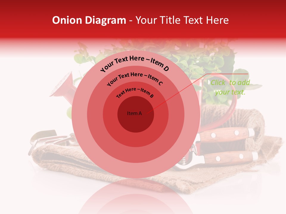 Skein Leaf Spring PowerPoint Template