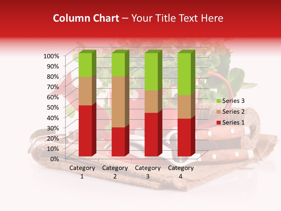 Skein Leaf Spring PowerPoint Template