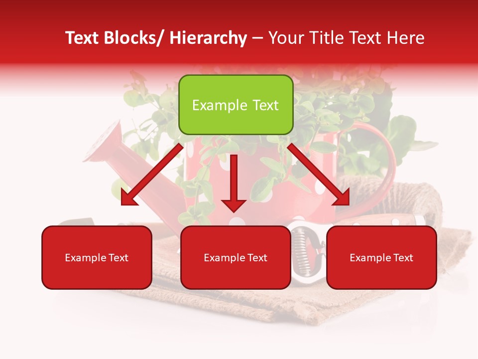 Skein Leaf Spring PowerPoint Template