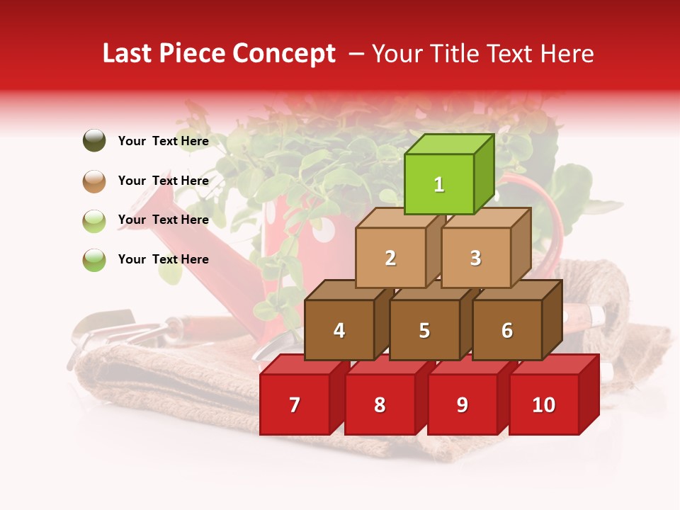 Skein Leaf Spring PowerPoint Template