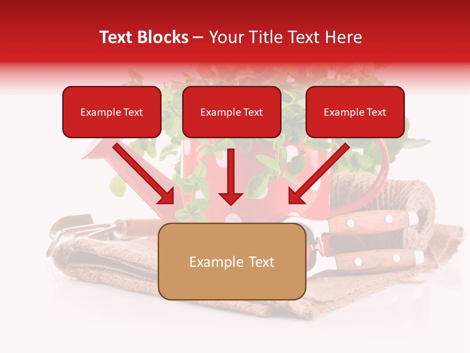 Skein Leaf Spring PowerPoint Template