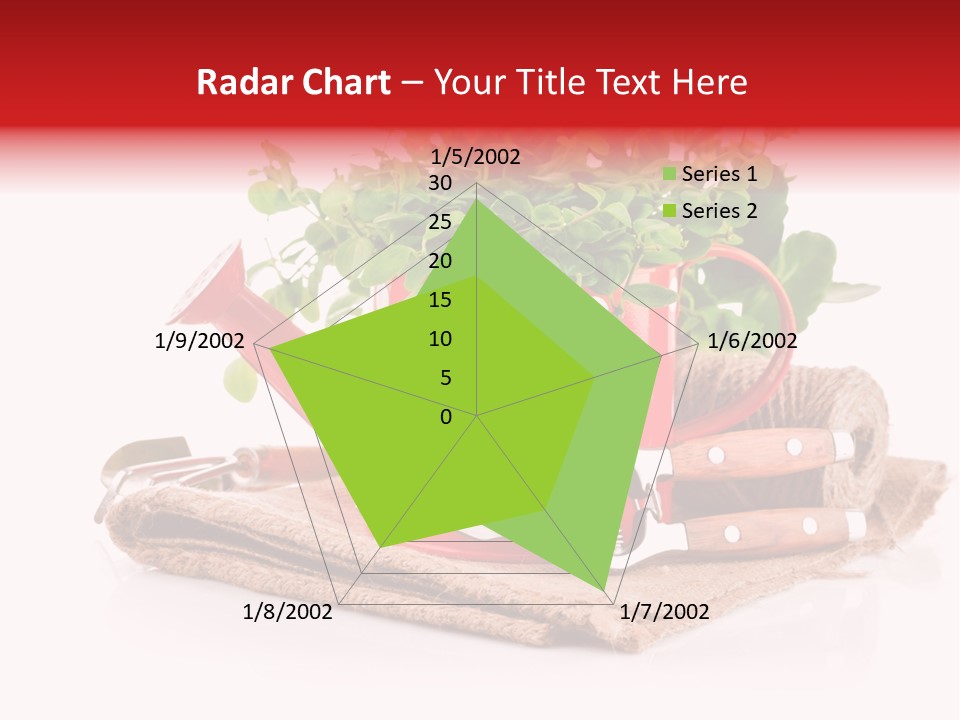 Skein Leaf Spring PowerPoint Template