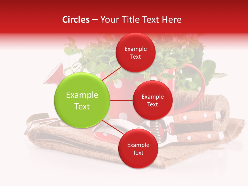 Skein Leaf Spring PowerPoint Template