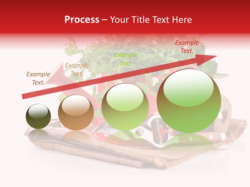 Skein Leaf Spring PowerPoint Template