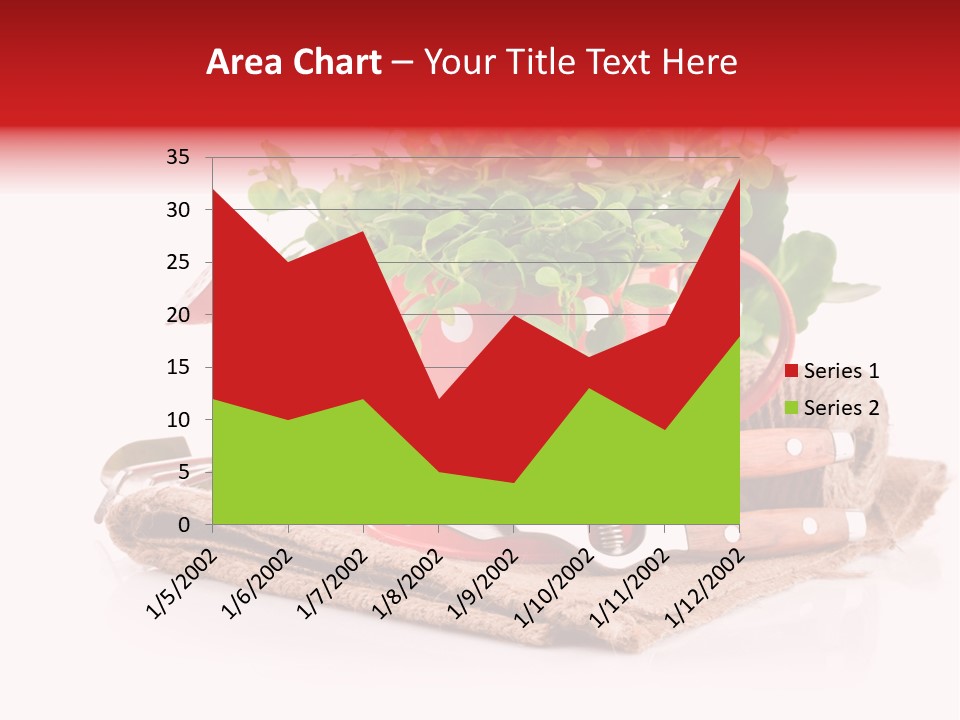 Skein Leaf Spring PowerPoint Template