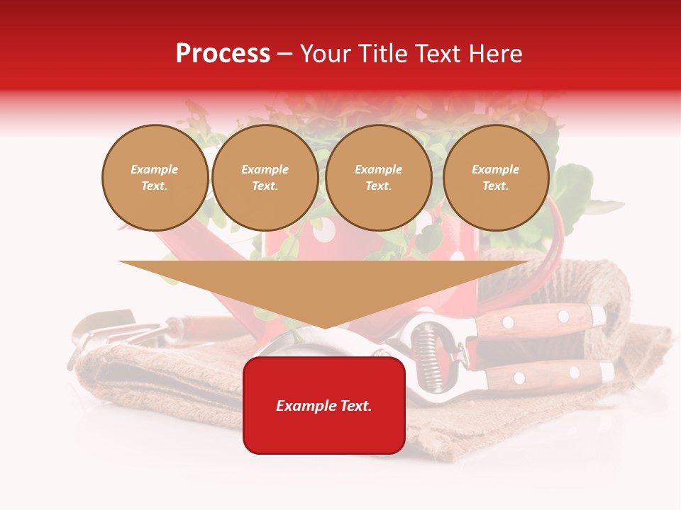 Skein Leaf Spring PowerPoint Template