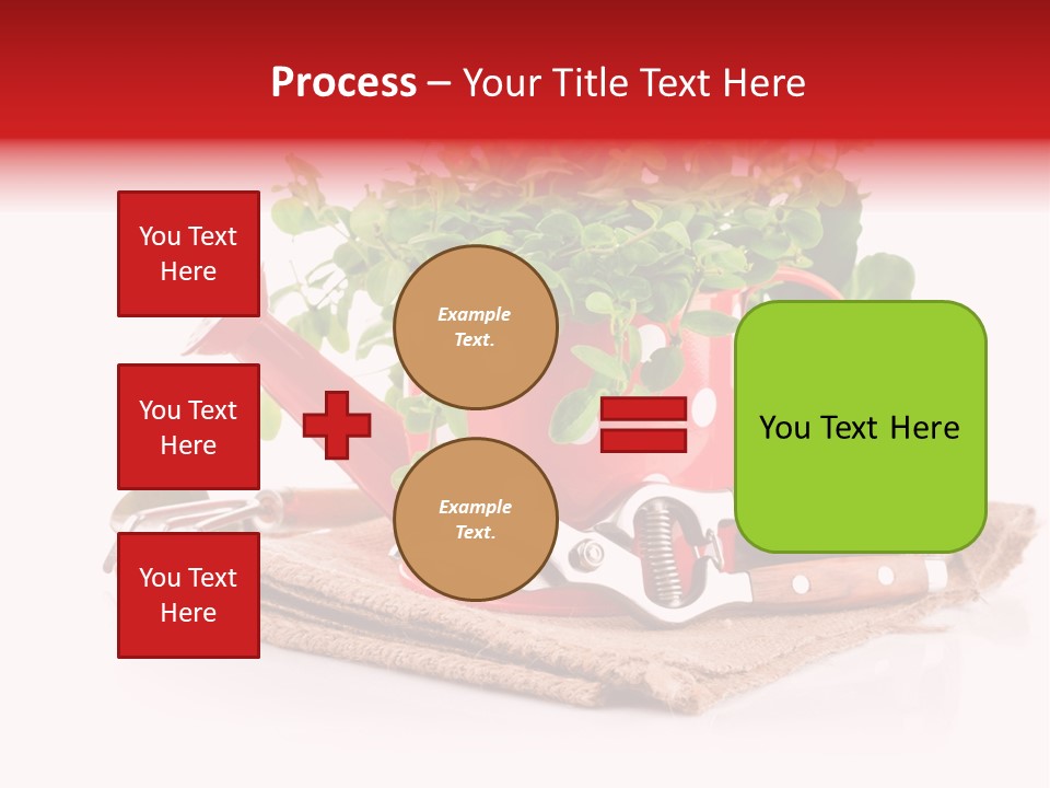 Skein Leaf Spring PowerPoint Template