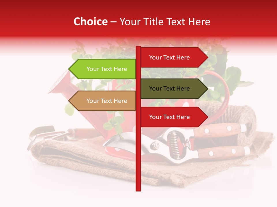 Skein Leaf Spring PowerPoint Template