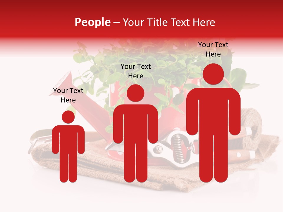 Skein Leaf Spring PowerPoint Template