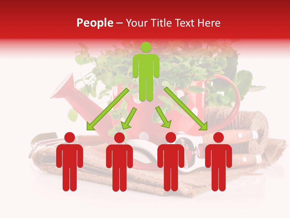 Skein Leaf Spring PowerPoint Template