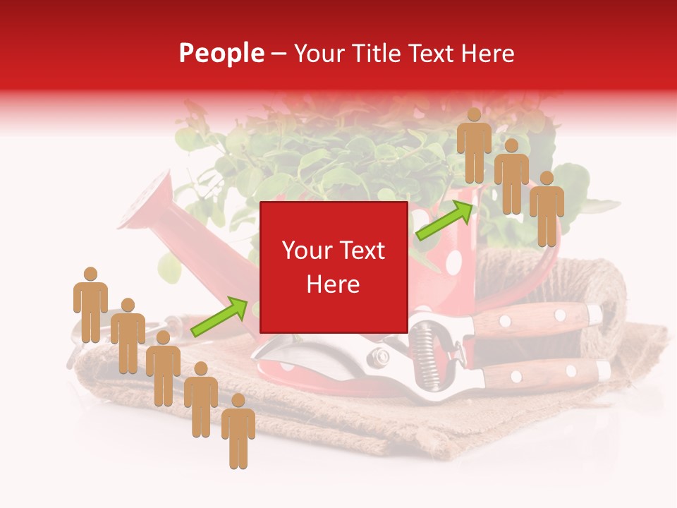 Skein Leaf Spring PowerPoint Template