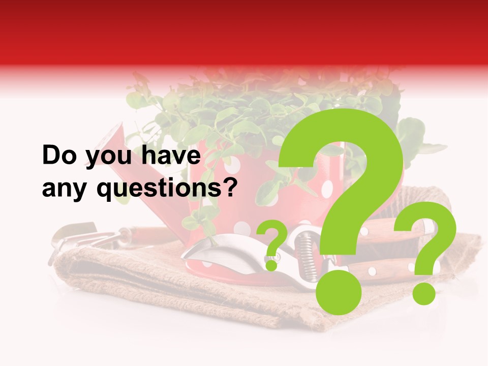 Skein Leaf Spring PowerPoint Template