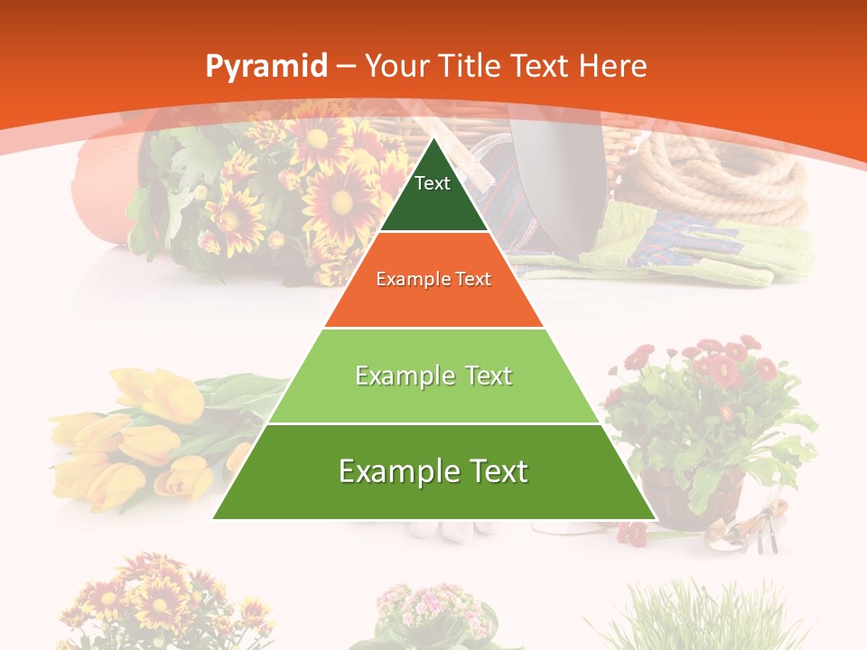 Grass White Leaf PowerPoint Template