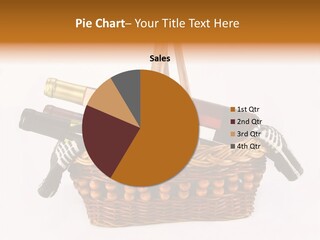 Winemaking Bottle Picnic PowerPoint Template