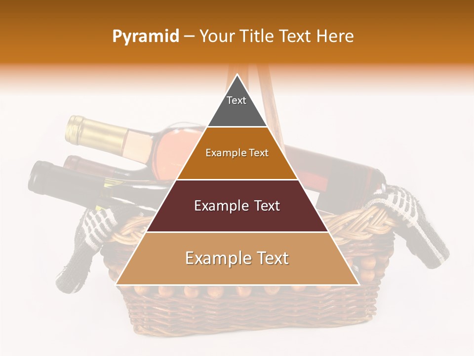 Winemaking Bottle Picnic PowerPoint Template
