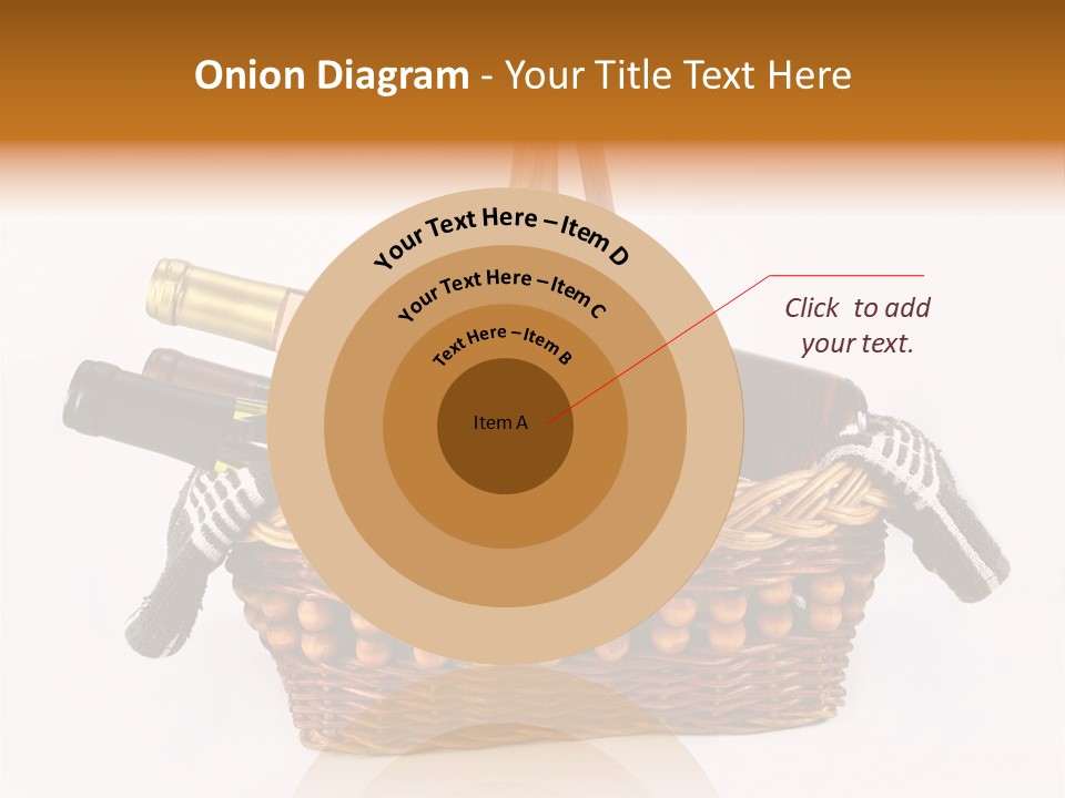 Winemaking Bottle Picnic PowerPoint Template