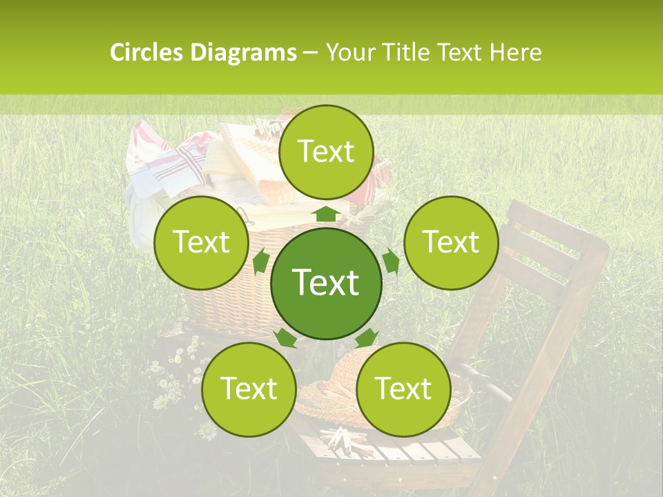 Drying Basket Clean Clip Clothes Clothesline Clothespin Clothing Line PowerPoint Template