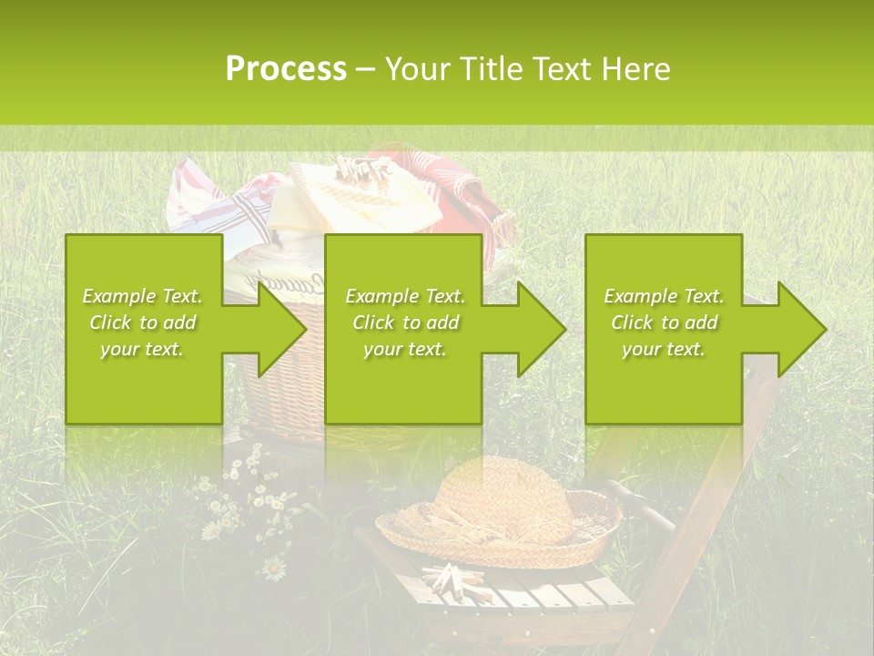 Drying Basket Clean Clip Clothes Clothesline Clothespin Clothing Line PowerPoint Template