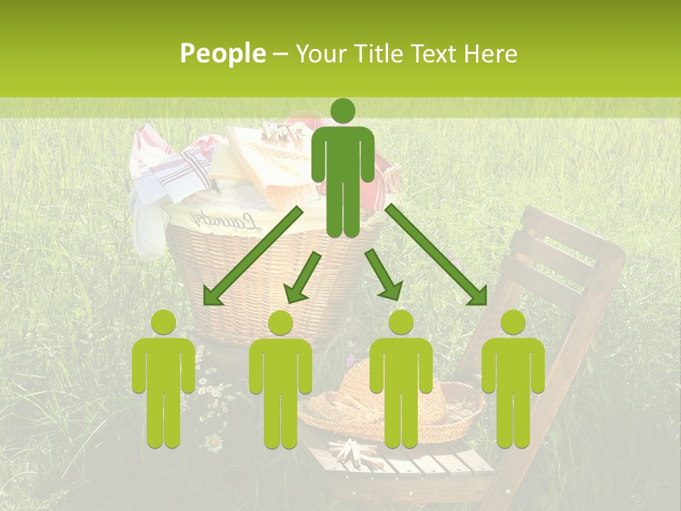 Drying Basket Clean Clip Clothes Clothesline Clothespin Clothing Line PowerPoint Template