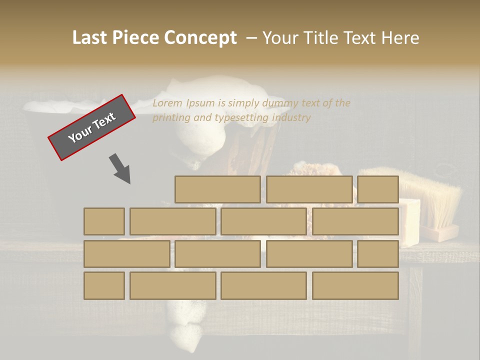 Old Antique Background Clean Country Countryside Decor Decorat Washing PowerPoint Template